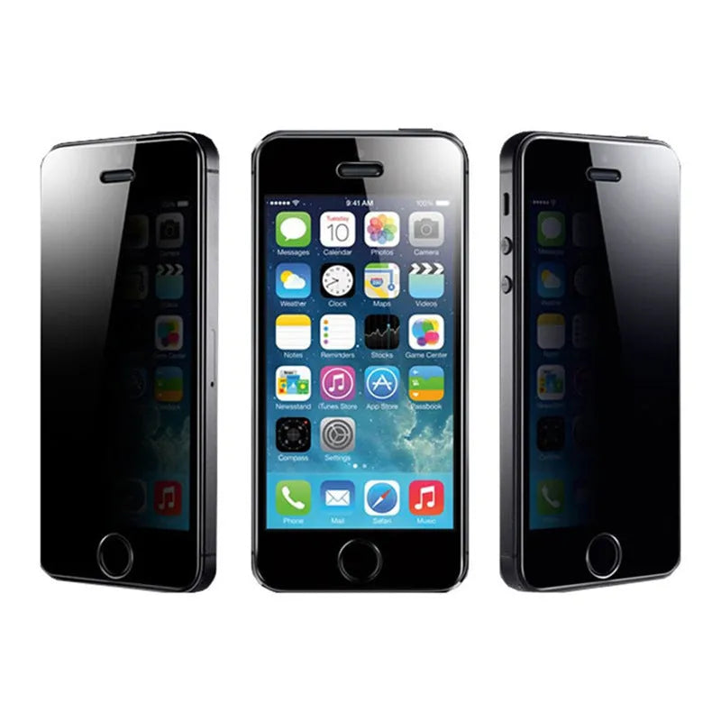 iPhone tempered glass privacy screen protector with anti-peeping anti-scratch features