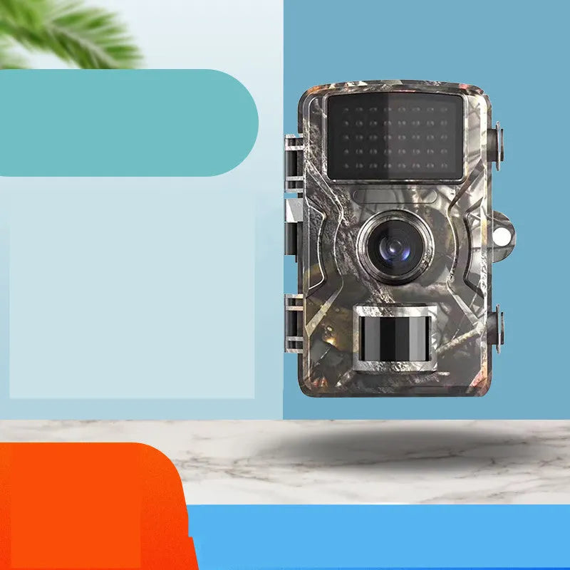IP66 waterproof outdoor camera for field detection and environmental monitoring in camouflage colour