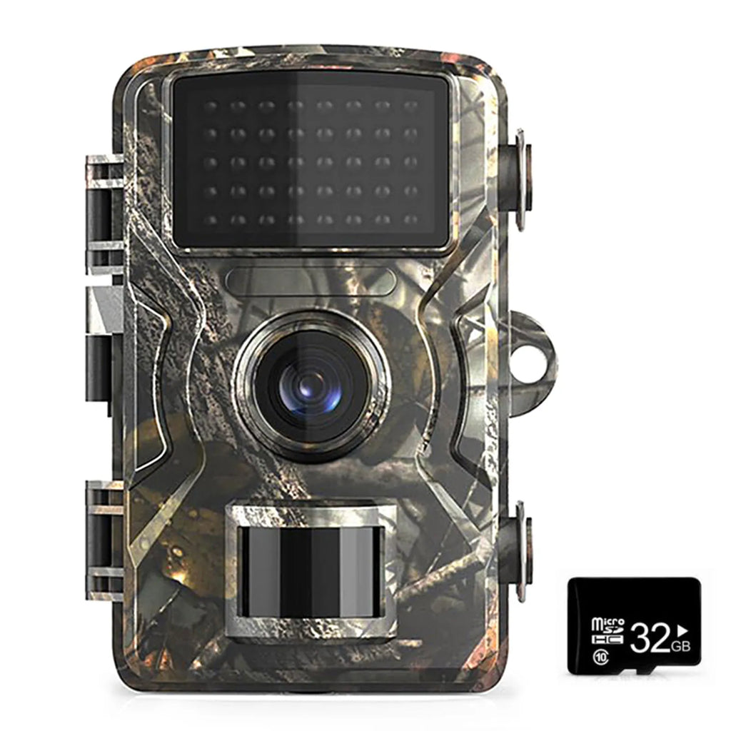 IP66 waterproof outdoor camera for field detection and environmental monitoring in camouflage colour