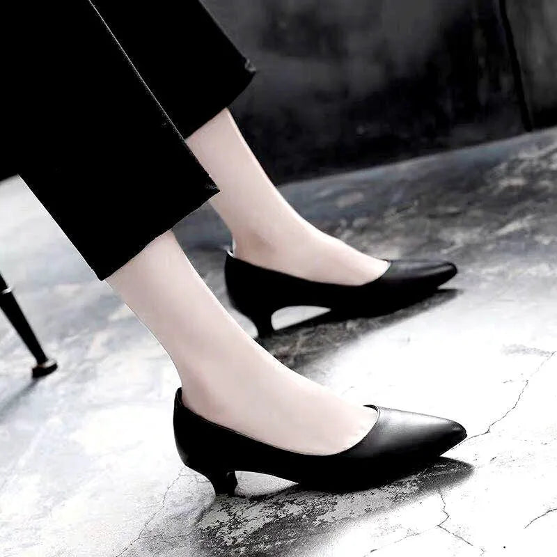 Women's black and silver wedding stiletto heels with crystal decoration on PU material