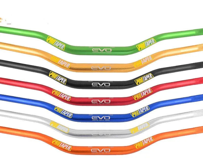 Scrambling motorcycle handlebar orange aluminium alloy 28mm diameter