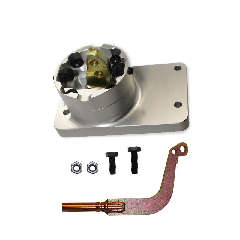 Silver aluminium alloy quick short rod shift lever kit for Horton vehicles