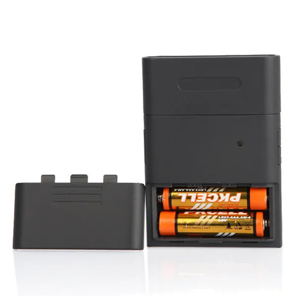 Black handheld alcohol breathalyser detector for BAC testing