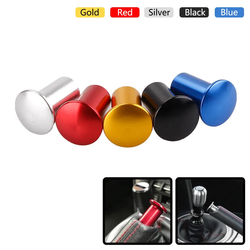 Aluminium alloy drift style handbrake cap for car modification in five colour options