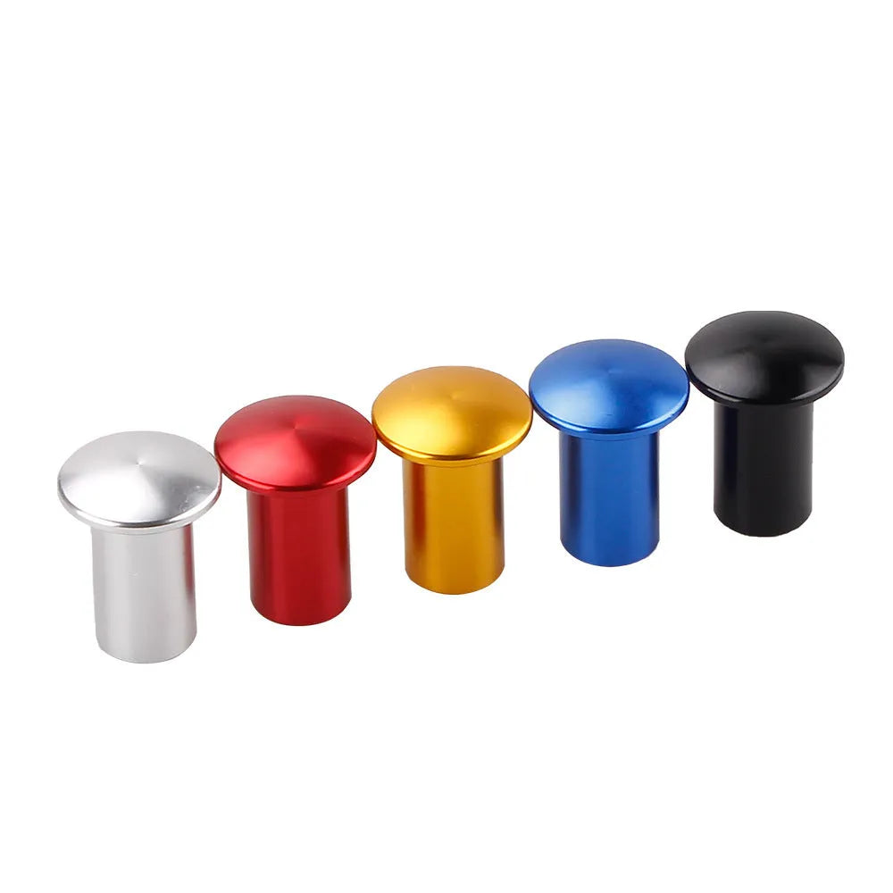 Aluminium alloy drift style handbrake cap for car modification in five colour options