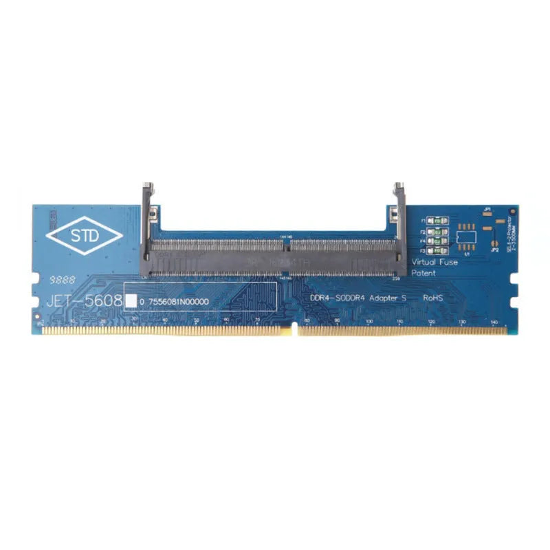 DDR4 laptop to desktop memory adapter card converting SO-DIMM to DIMM with electrostatic bag