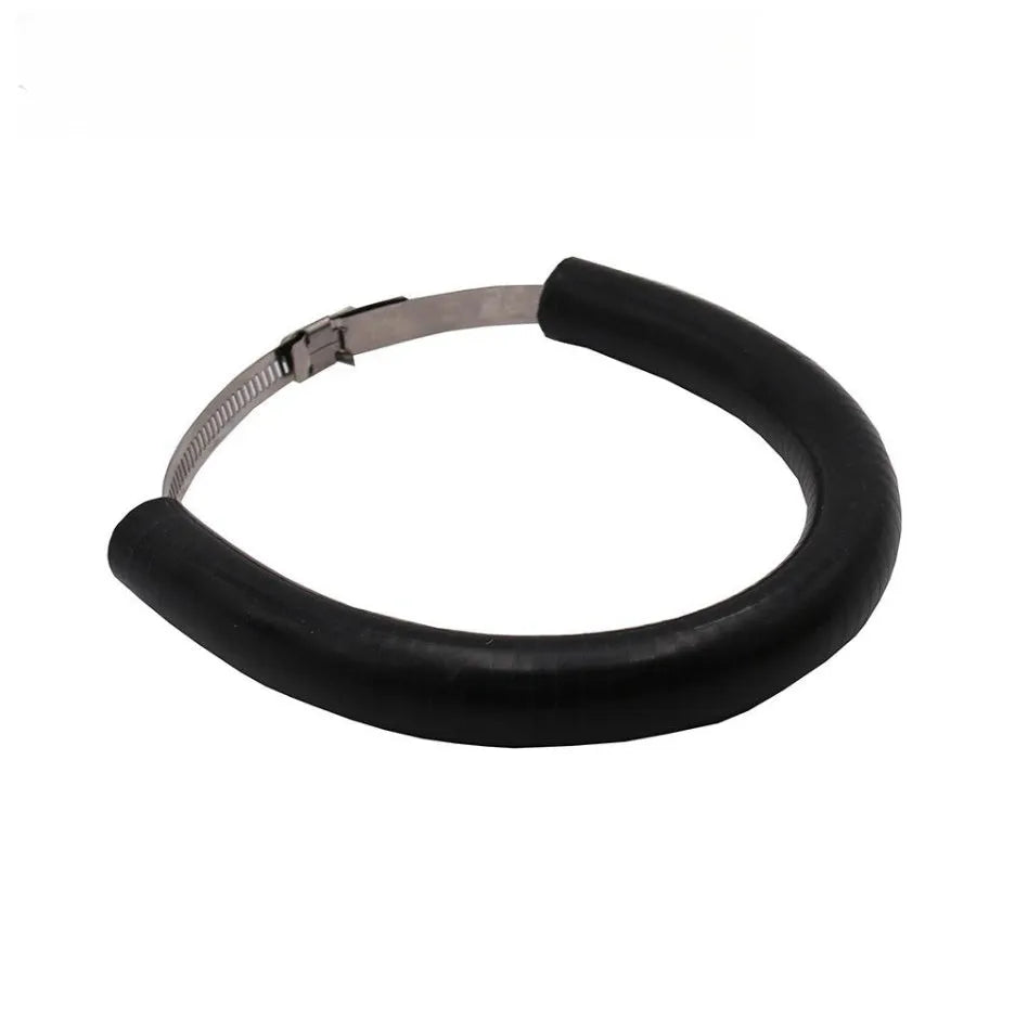 Universal motorcycle exhaust anti-drop wring gasket kit in black, blue, and orange colour options.