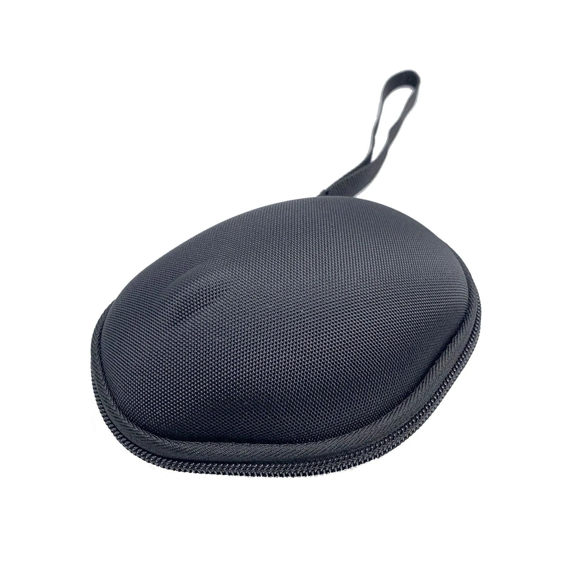 Black mouse protection sleeve case for Logitech M720 with grey interior