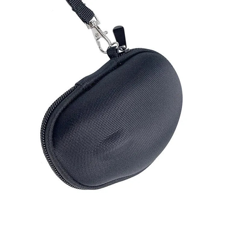Black mouse protection sleeve case for Logitech M720 with grey interior