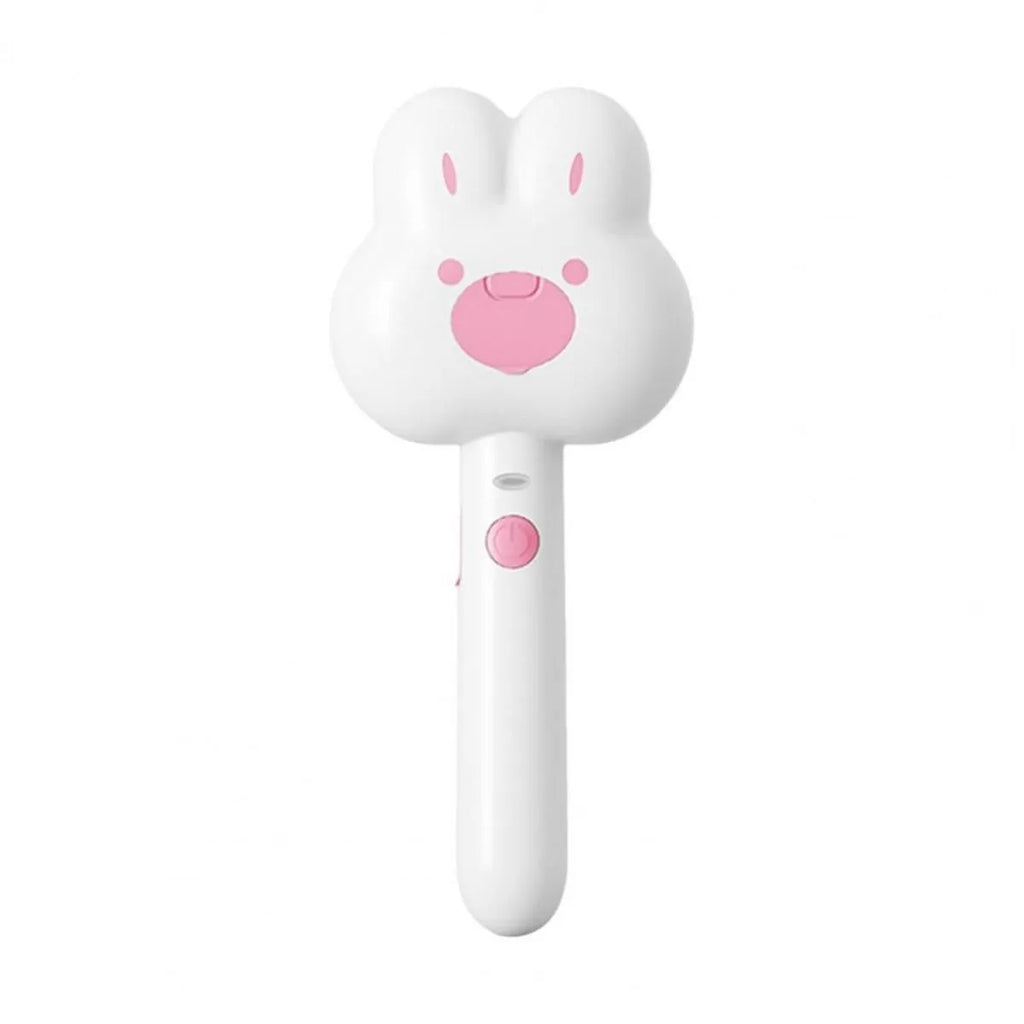 Rechargeable pet grooming comb with steam function in green, pink or white colours