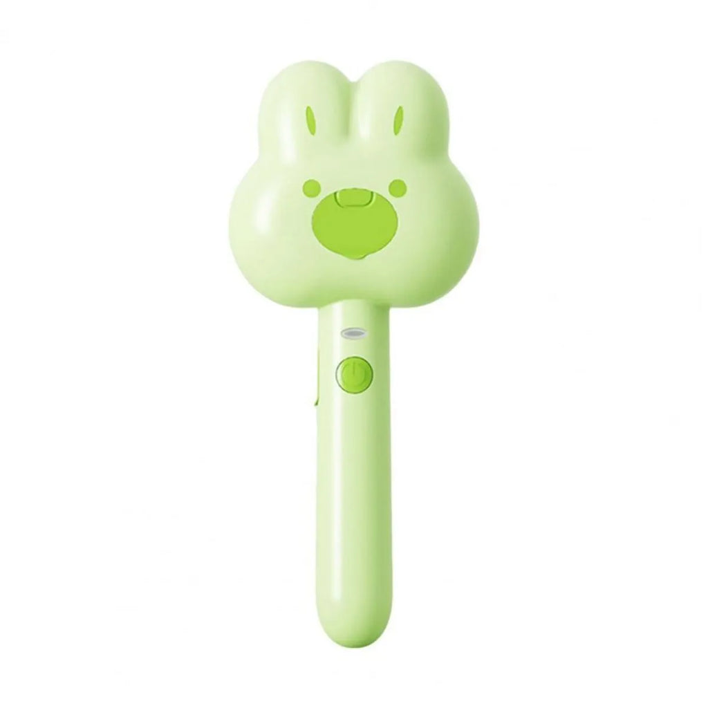 Rechargeable pet grooming comb with steam function in green, pink or white colours