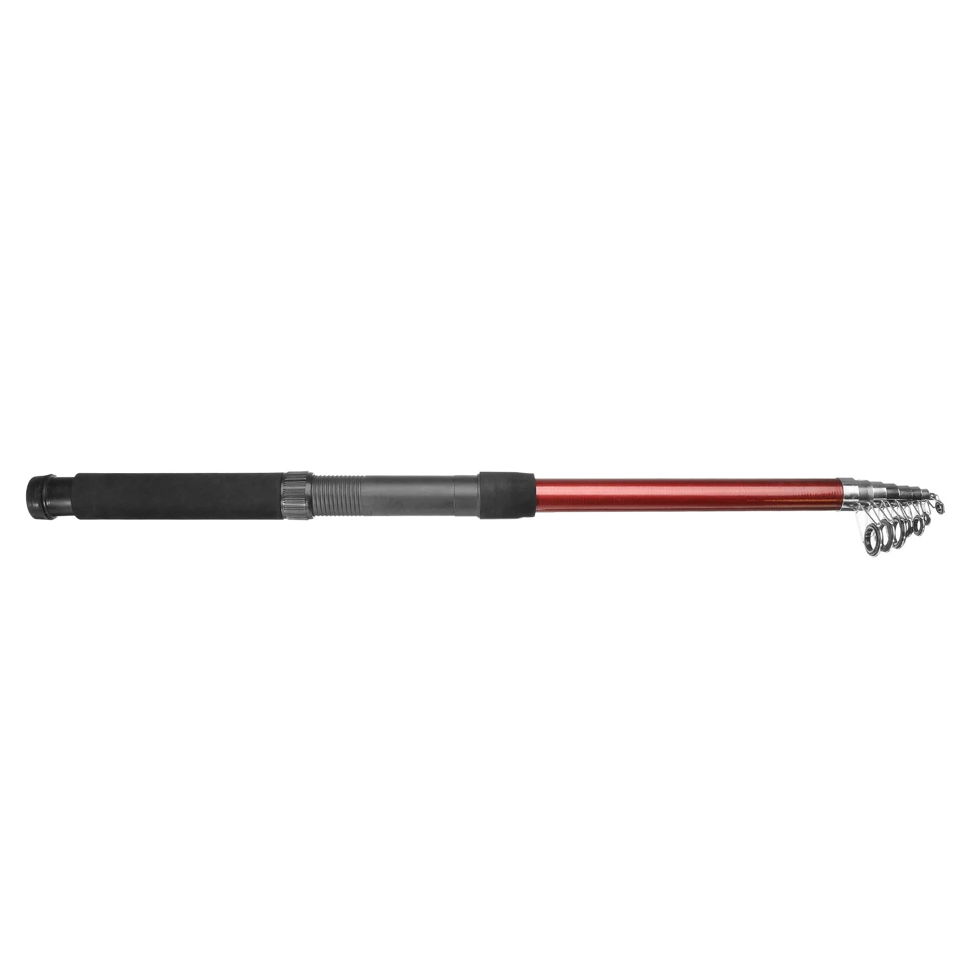 White LED fishing rod light panel on a tall telescopic pole with a remote control.