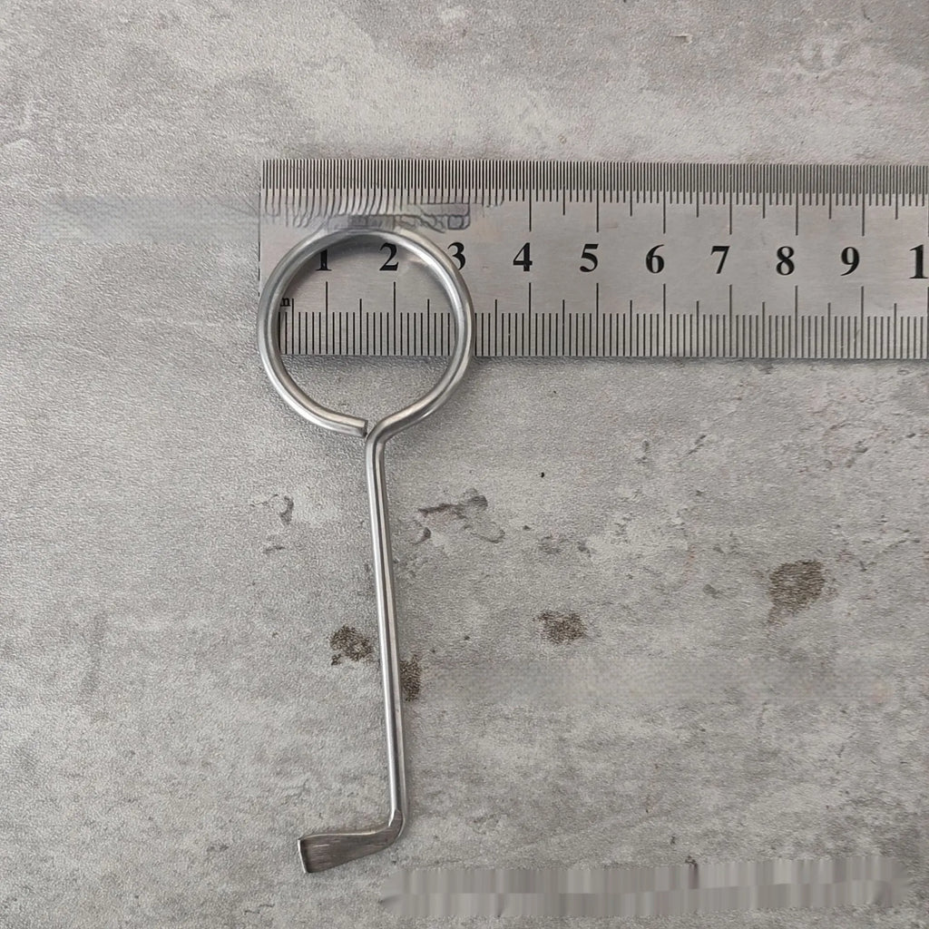 Two silver alloy wrench tools from a portable universal tool set.