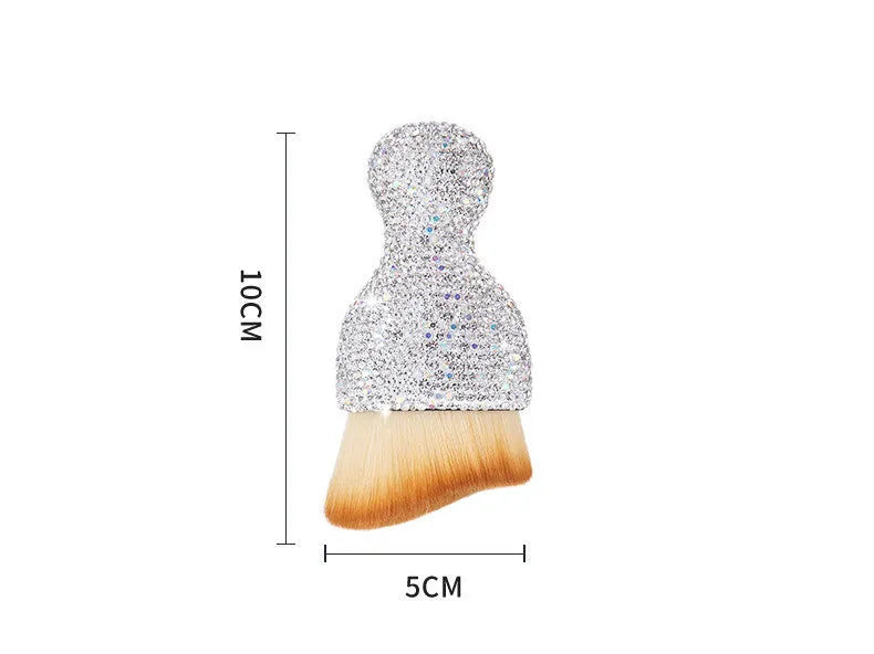 Soft PVC car interior cleaning brush for dust removal with 10cm length