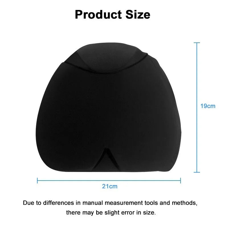 Simple solid colour cold compress cap for headache and fever relief
