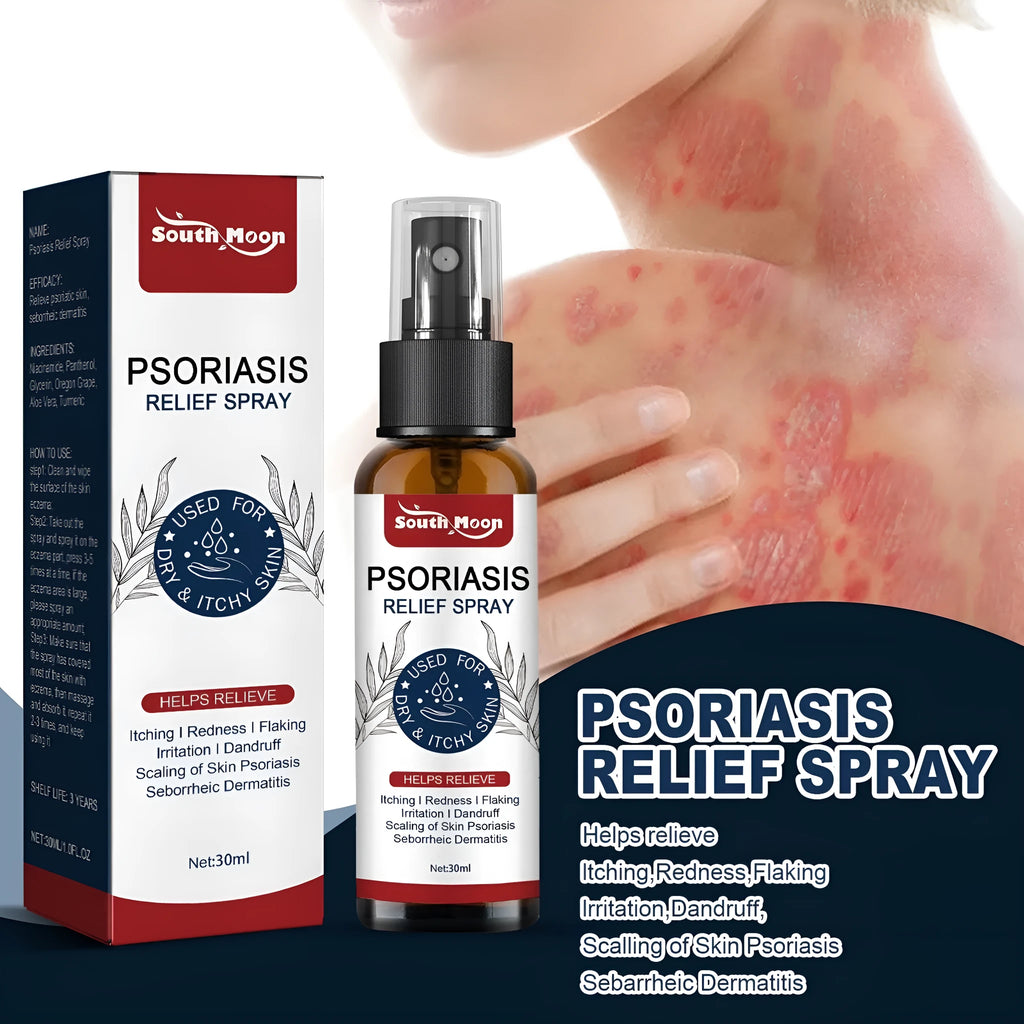 30ml bottle of body care soothing spray with glycerin and aloe vera