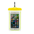 Waterproof luminous touch screen phone case in multiple colours for outdoor water activities