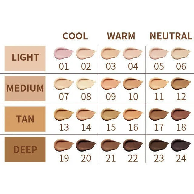 24 Colour waterproof concealer and contour makeup pen for nose shadow application