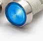 10mm stainless steel edge plastic indicator light with wire for panel mounting