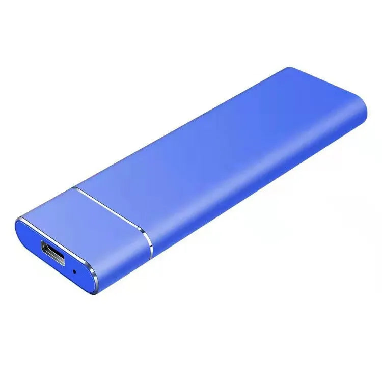 6TB ultra-thin metal mobile hard disk in five colour options with data cable