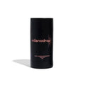 Matte sun tanning black liquid set showing 50ml tanning drops and 75ml tanning flash cream bottles