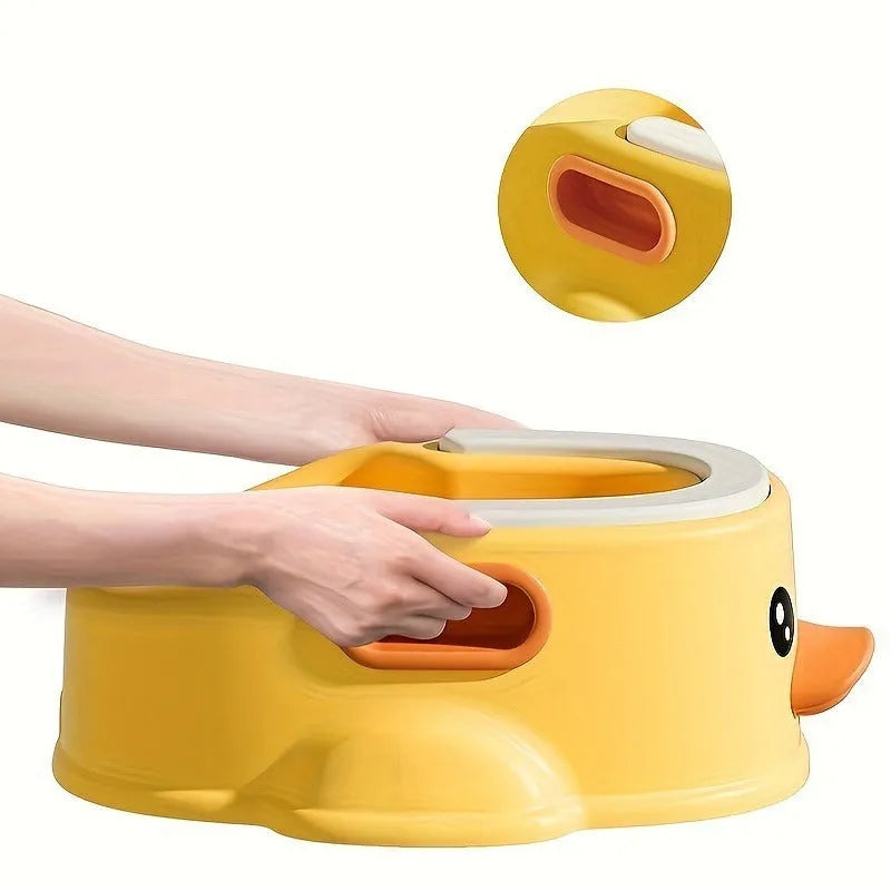 PVC duck-shaped bathtub for dogs and cats in blue, pink or yellow colours