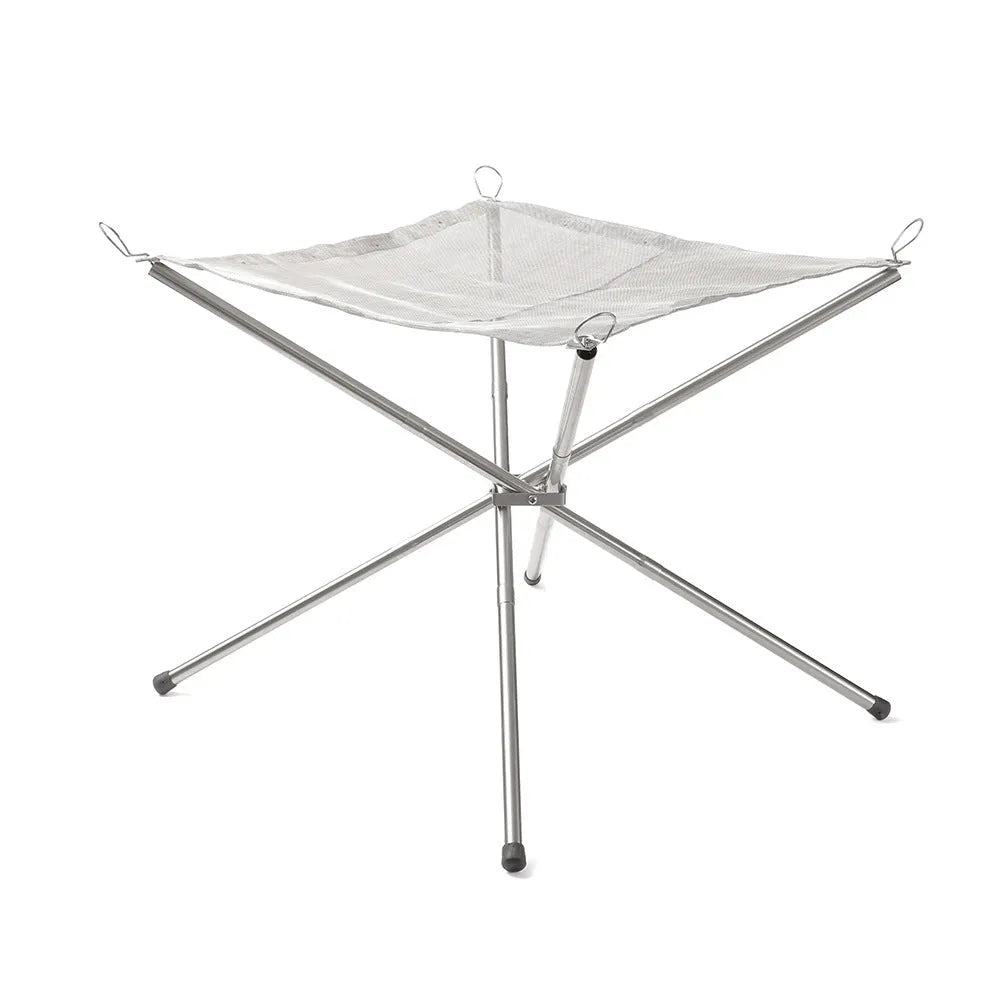 Stainless steel barbecue net grill in silver colour, large and medium size options