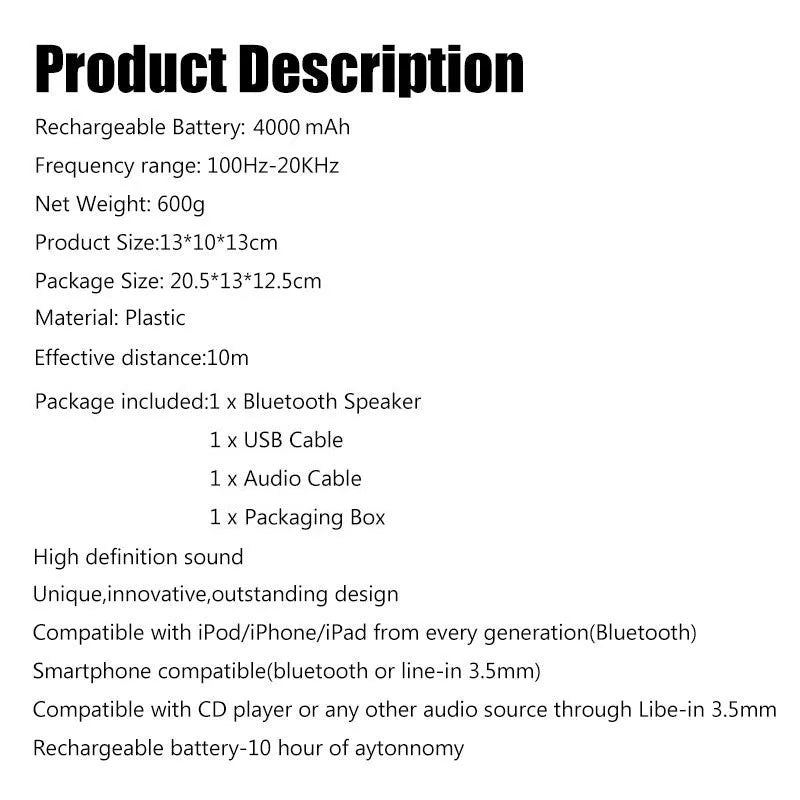 Limited edition Skull-shaped portable Bluetooth speaker in black, showing compact size.