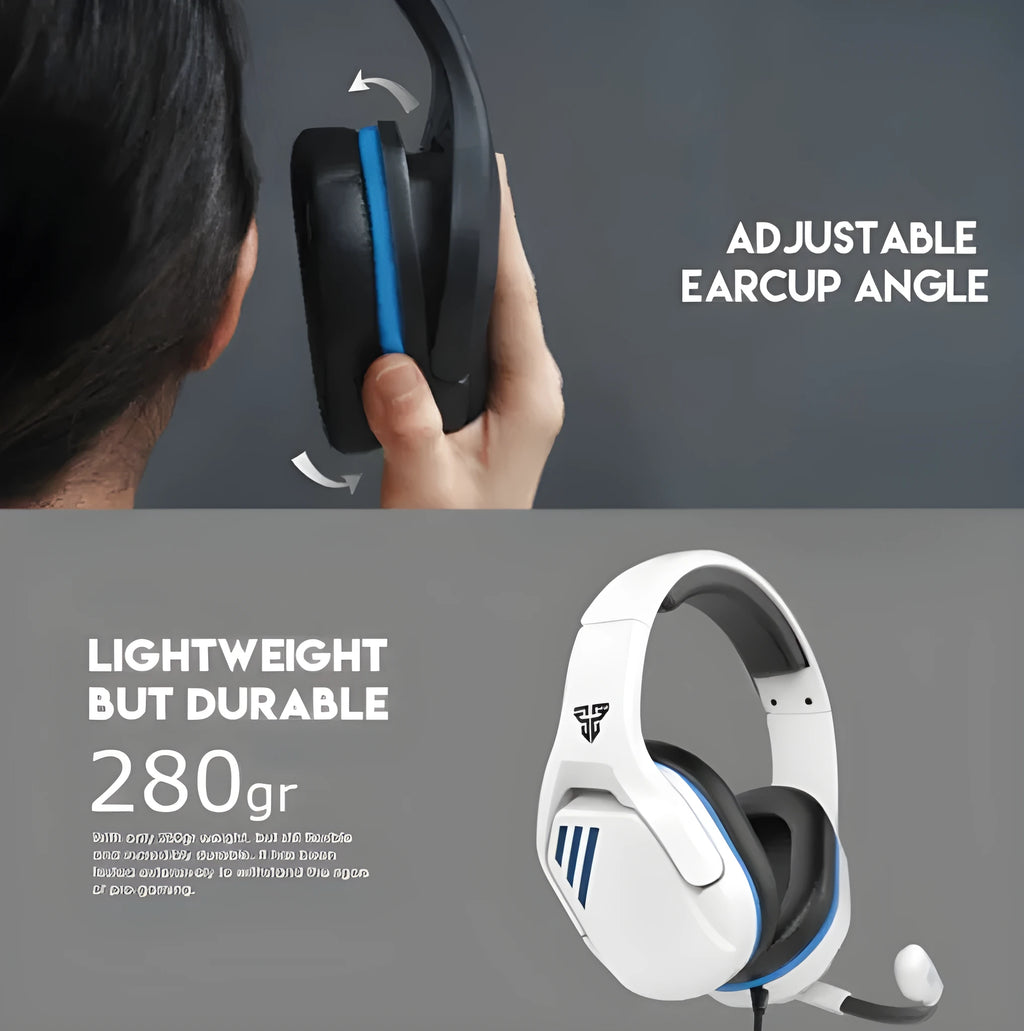 MH86 Esports professional gaming headset in black with over-ear cups, boom microphone, and braided cable.