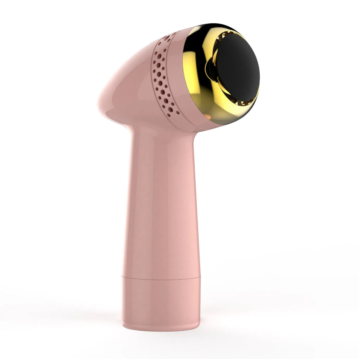 Electric foot grinder with quartz grinding head in gold, pink gold, and white silver colour options