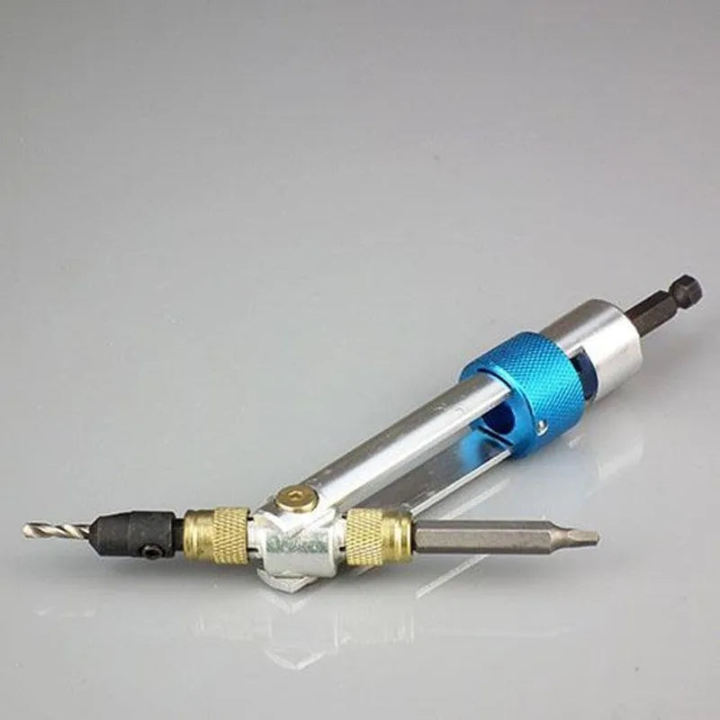 Half Time Drill driver and bit set with Phillips and flathead bits for power drill conversion