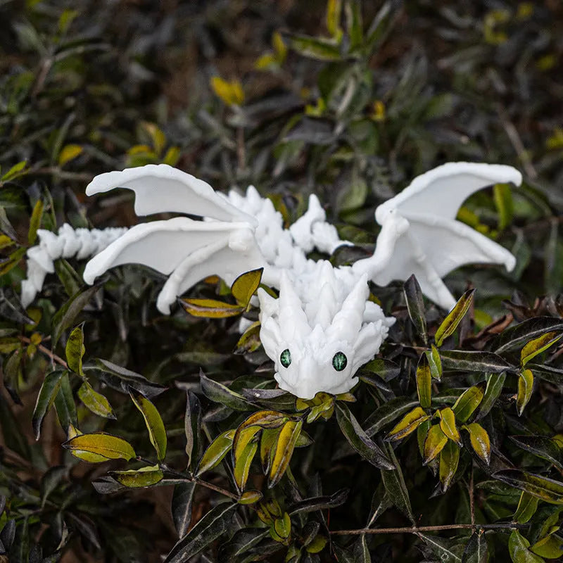 3D printed PLA dragon wings decoration toy in multiple colour options