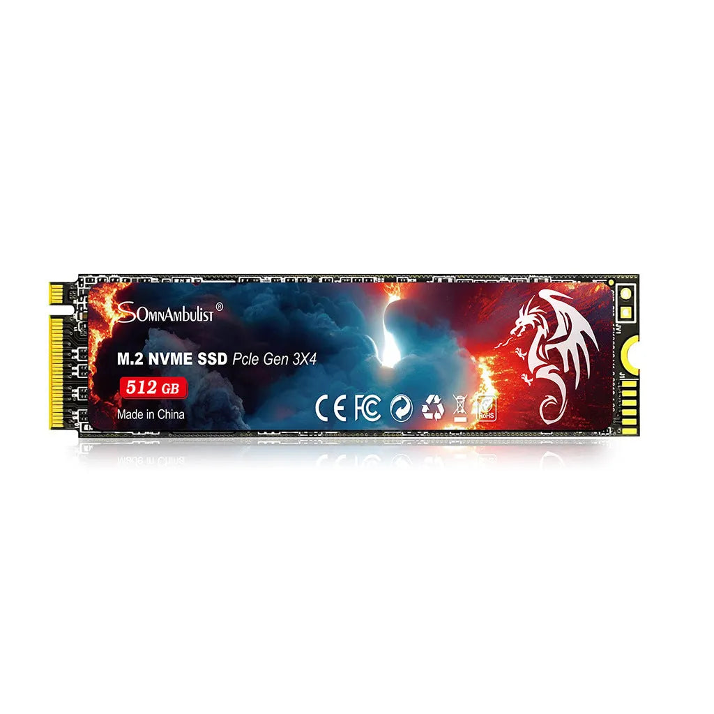 M.2 solid state drive for desktop computers with PCIe 3.0 interface and 80 x 22 mm dimensions