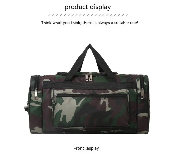 Camouflage pattern waterproof luggage bag with urban style and under 20L capacity