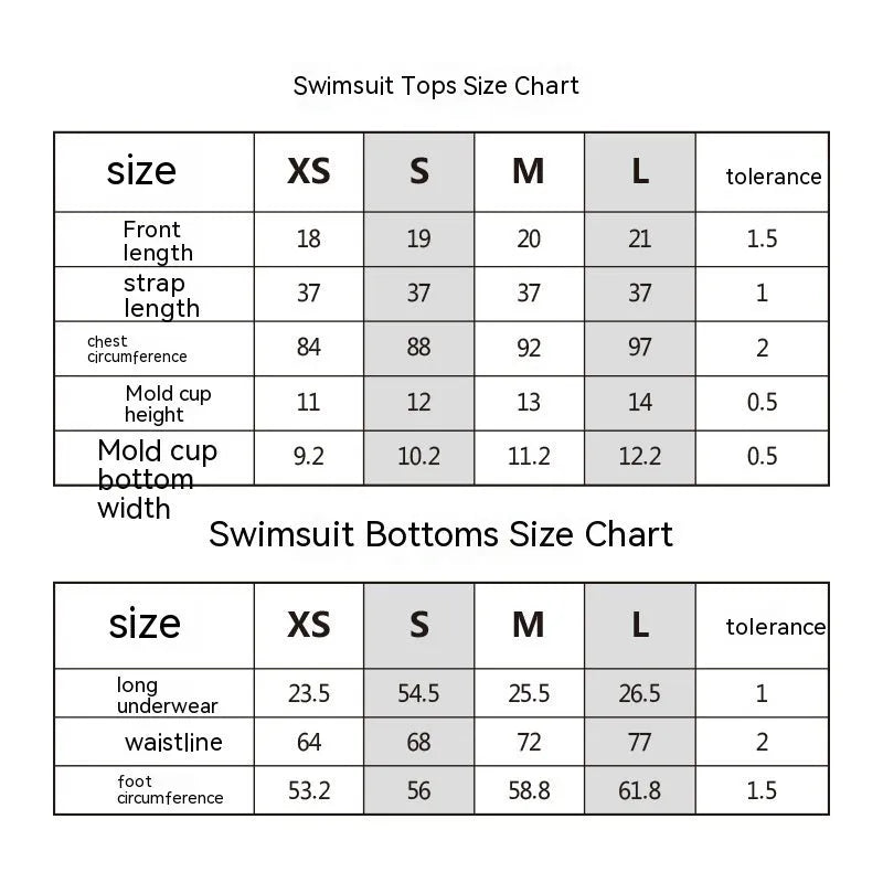 Women's lace-up split swimsuit with backless design in European and American sizing