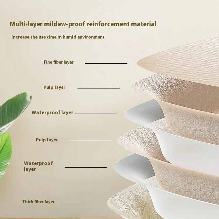 Brown disposable waterproof cat litter box shown in three different sizes.
