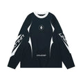 Men's grey cotton drop shoulder sweatshirt with loose fit and letter pattern