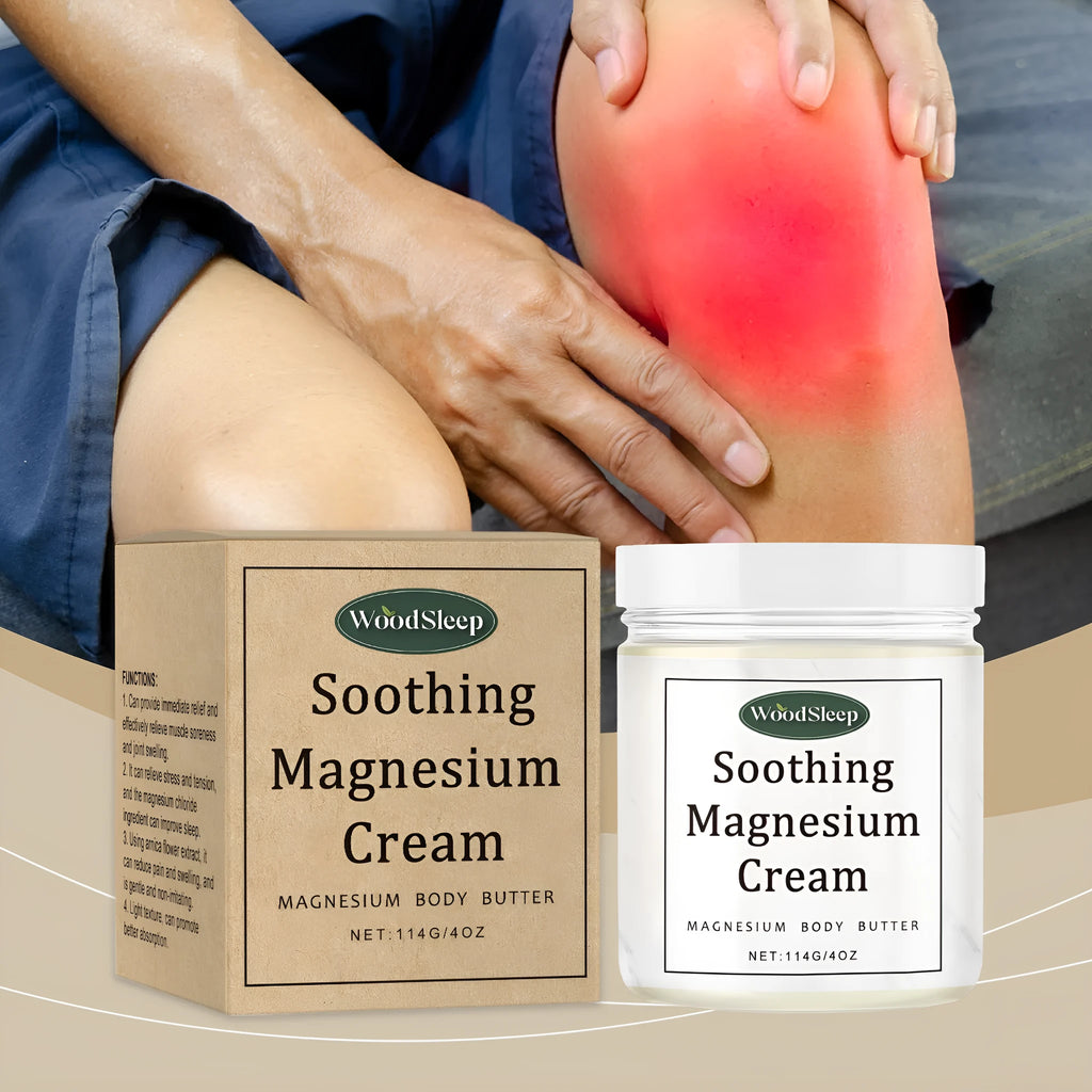 114g tube of magnesium cream with allantoin for post-exercise body care