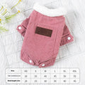 Lambswool grey dog vest with fleece lining for autumn and winter warmth