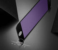 3D carbon fibre soft edge tempered glass screen protector for iPhone X 8 7 6s models in black and white.