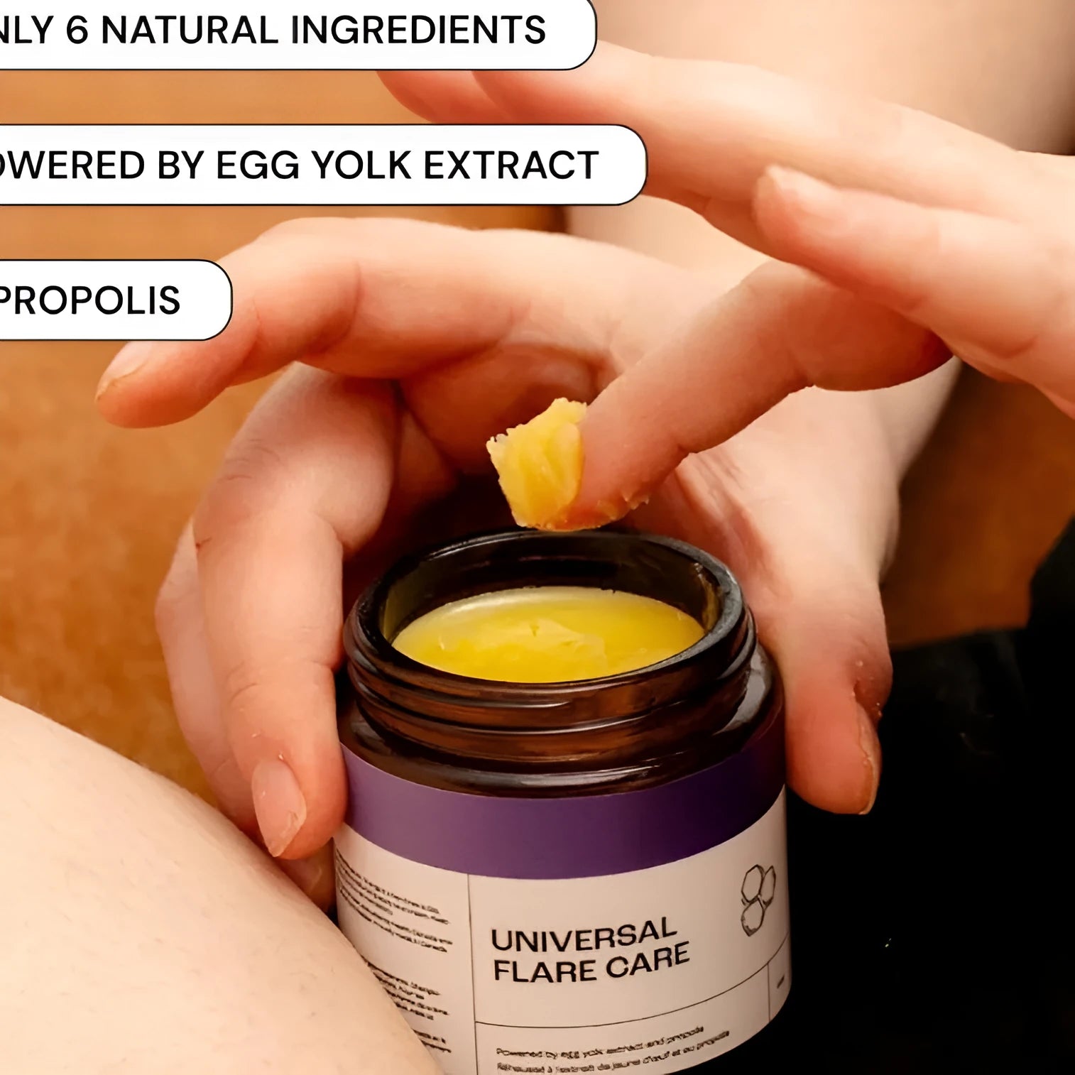 120g tube of Universal Flare Care muscle and joint pain relief cream with no logo.