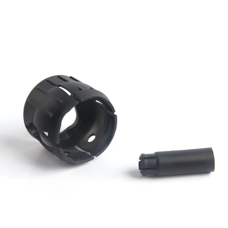 Black Vauxhall Opel Saifeili gear lever accessories measuring 3x2x1cm