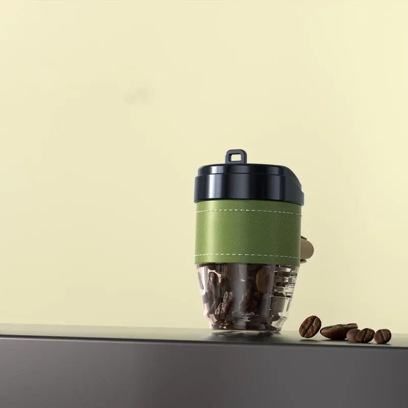 Coffee cup shaped solid car air freshener in choice of colours for vehicle odour removal