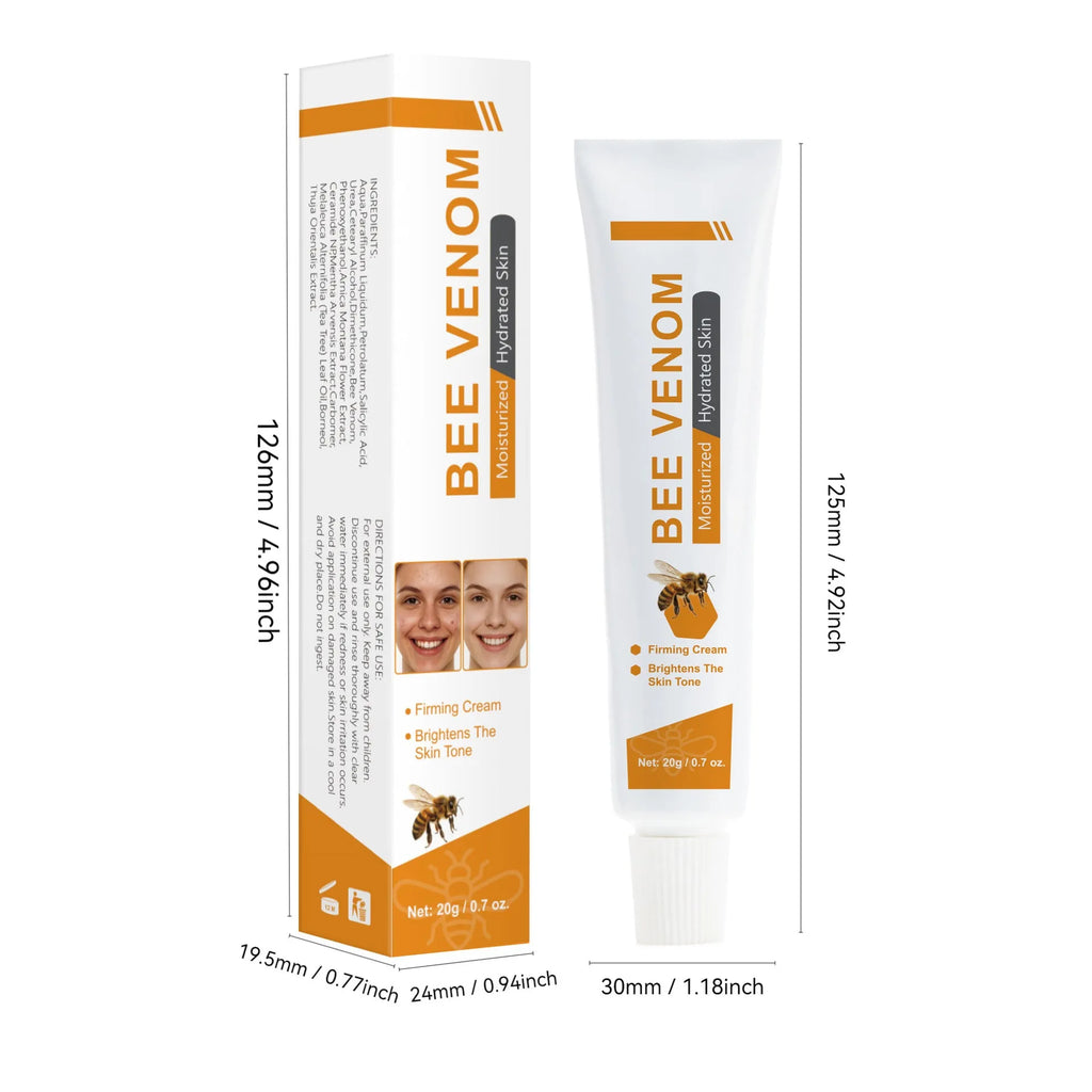 White jar of Universal Beauty Bee Facial Cream containing 20g of cream.