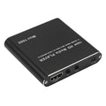 1080P Full HD media player in black or blue with HDMI, SD, USB and HDD ports