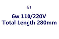 Long 1.2m aluminium LED explosion proof light with tempered glass for mounting on a CNC lathe.