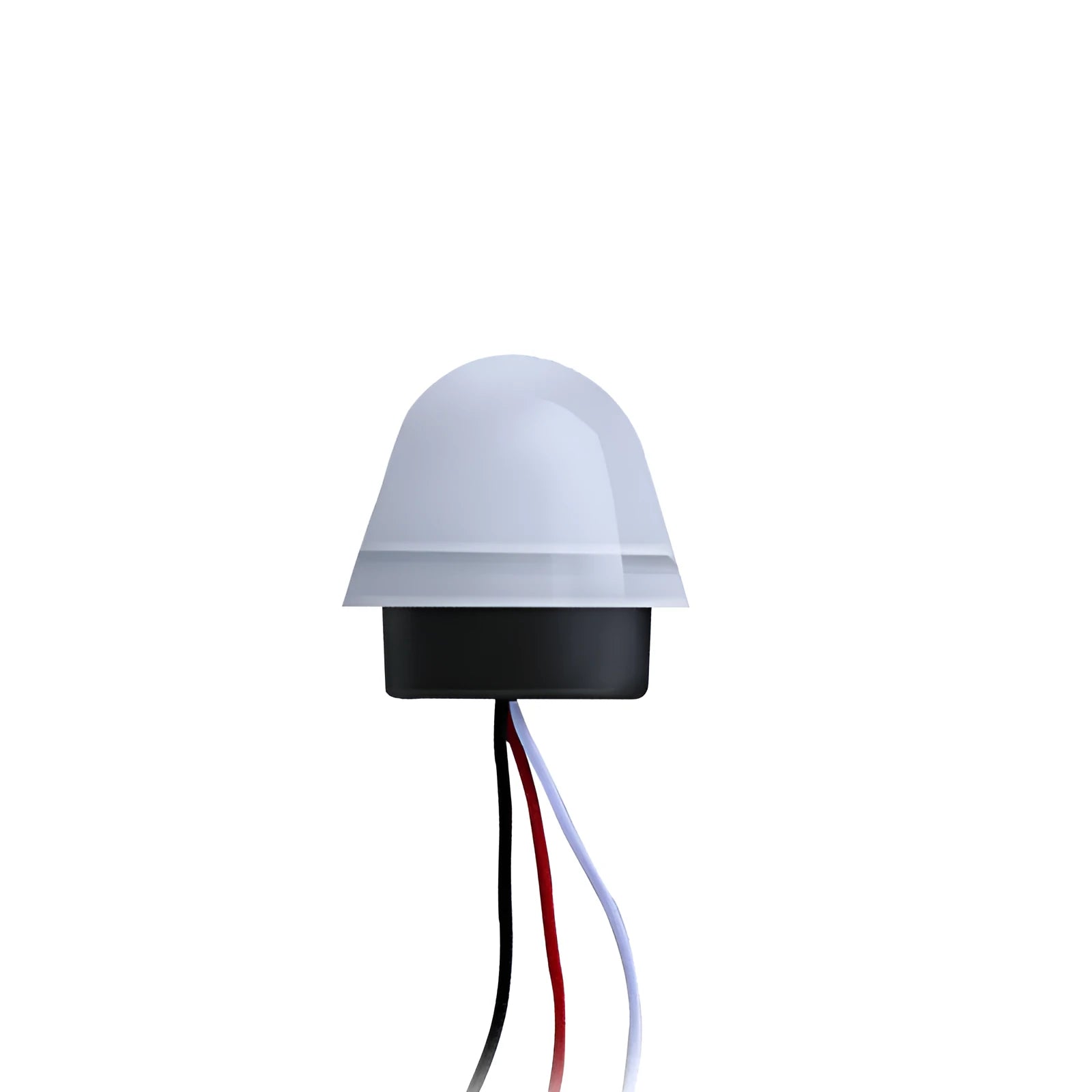 White automatic induction street lamp with 3-5 metre sensing range and 220V operation