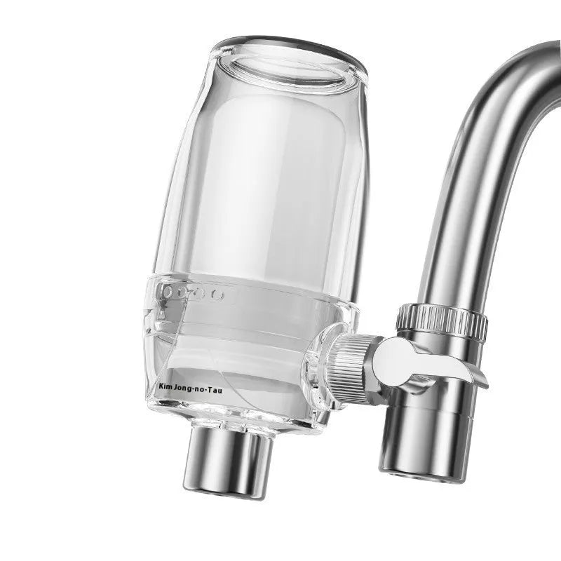 Ceramic water filter element for faucet filtration systems