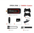 Super X 64-bit retro game console with HDMI port and dual-system operation