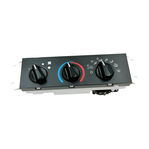 Black automotive air conditioning control panel for Jeep Wrangler 2005-2006 OE 55056558AA